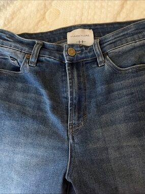 Habitual Medium faded Blue High-Rise Flare legs jeans size 6